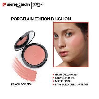 Porcelain edition blush on - Peach pop 913