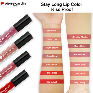 Stay Long Lip Color Kiss Proof Lipstick