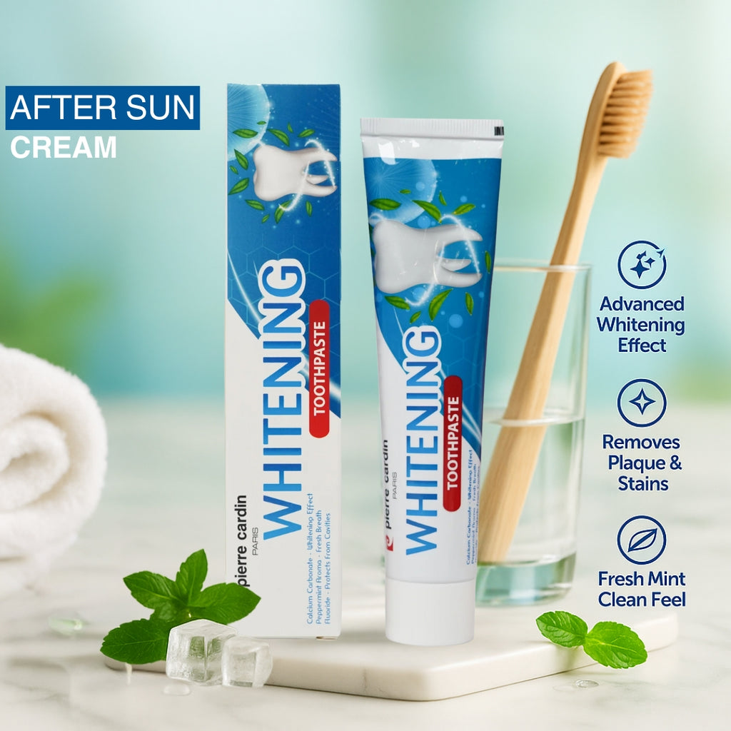 Pakistan Toothpaste Best Whitening Toothpaste 75ml Price in Pakistan at Pierre Cardin ...