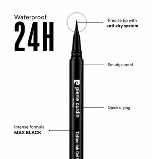 Pierre Cardin Tattoo Ink Gel Eyeliner Pen