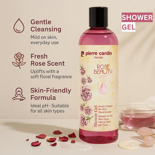 Shower Gel 400ml - Rose Beauty