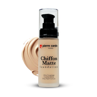 Chiffon Matte Foundation Ligh Brown Color- Pierre Cardin Pakistan