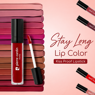Stay Long Lip Color Kiss Proof Lipstick