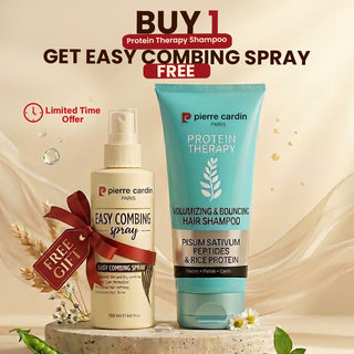 Buy 1 Protein Therapy Shampoo Get 1 Easy Combing Spray Free